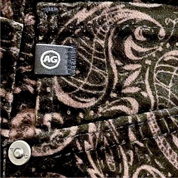 AG Adriano Goldschmied high rise Stevie ankle slim straight size 28 - Picture 7 of 13